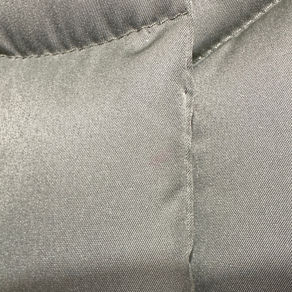 Patagonia Women's olive drab Puffer Jacket w zippers and snap buttons goosedown - Picture 14 of 14